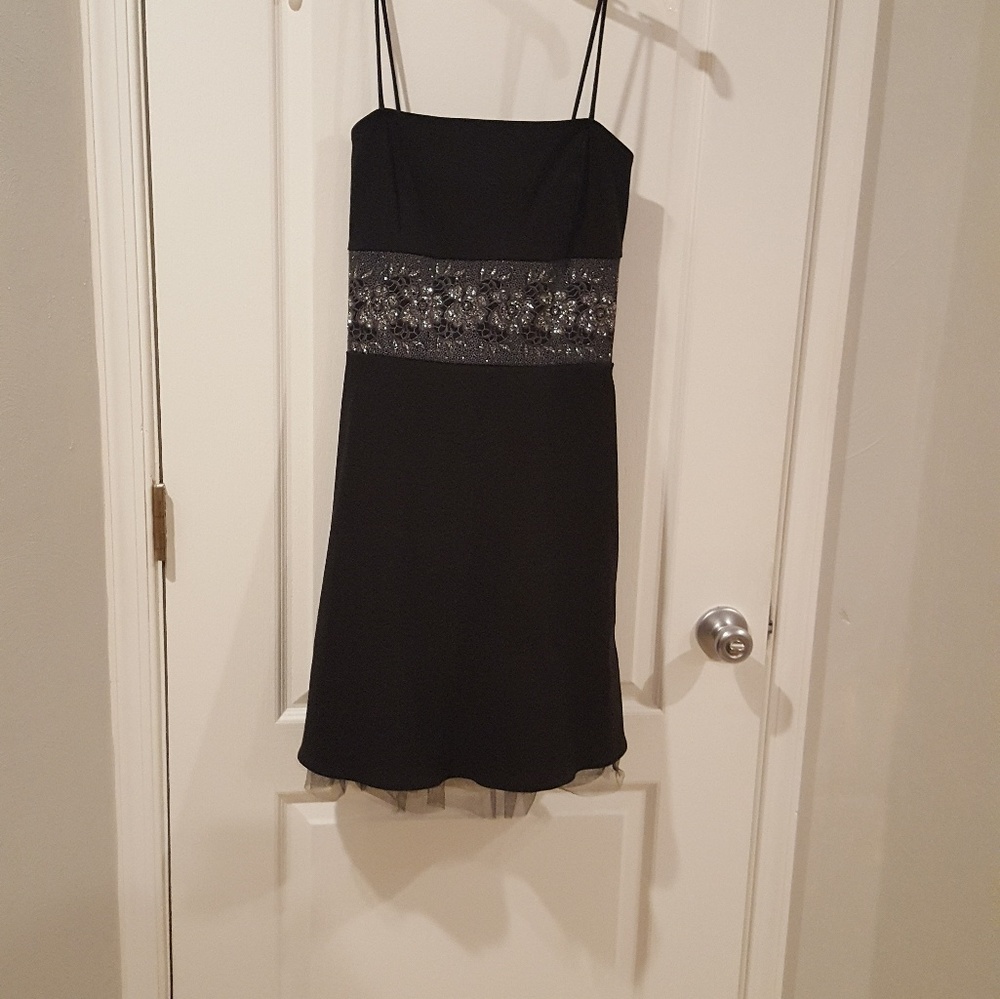Black fit flare